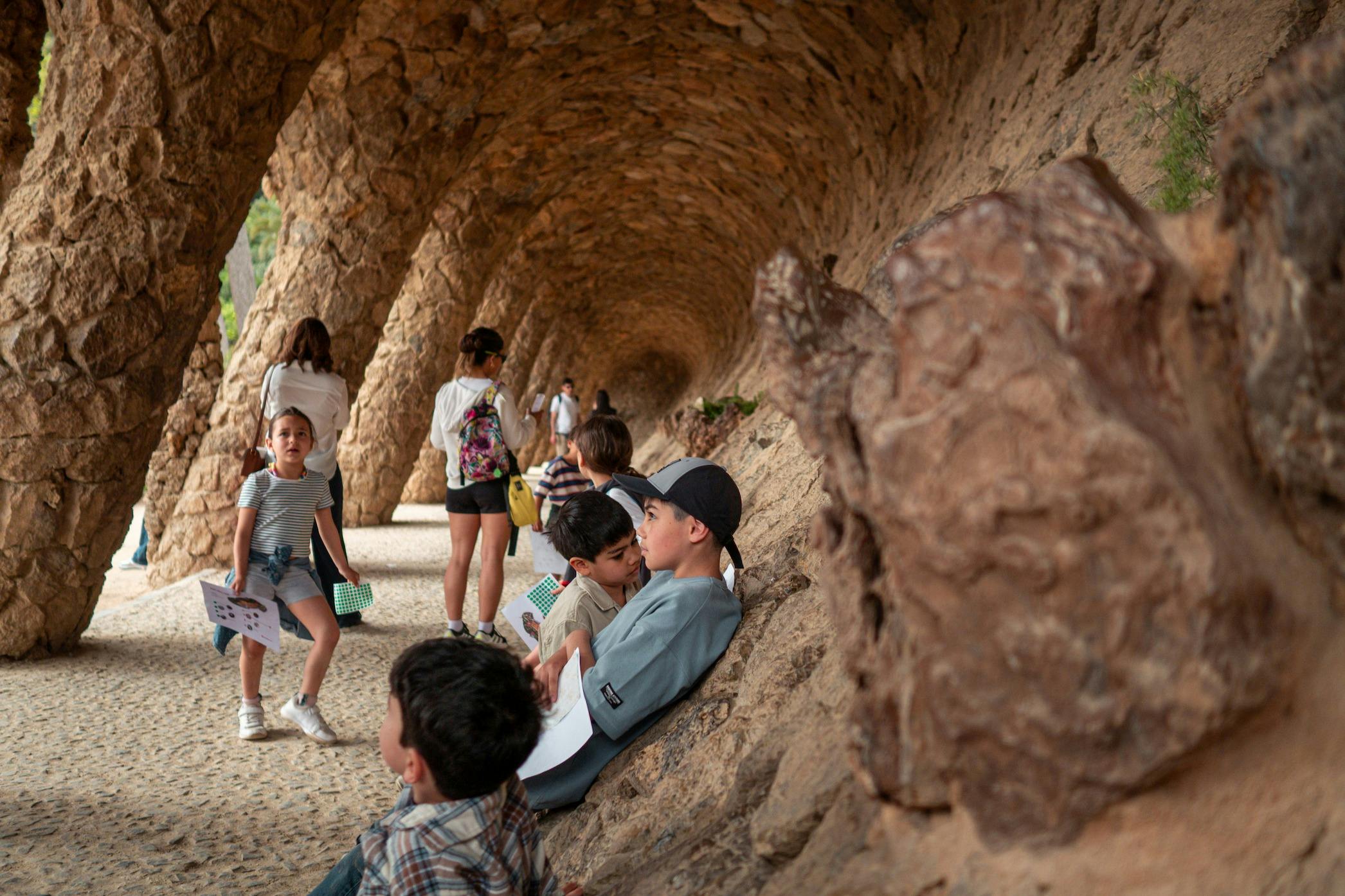 Park Güell: Small Group Guided Tour for Kids & Families 5