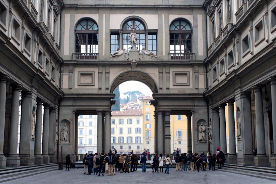 Loggias of the Uffizi Gallery