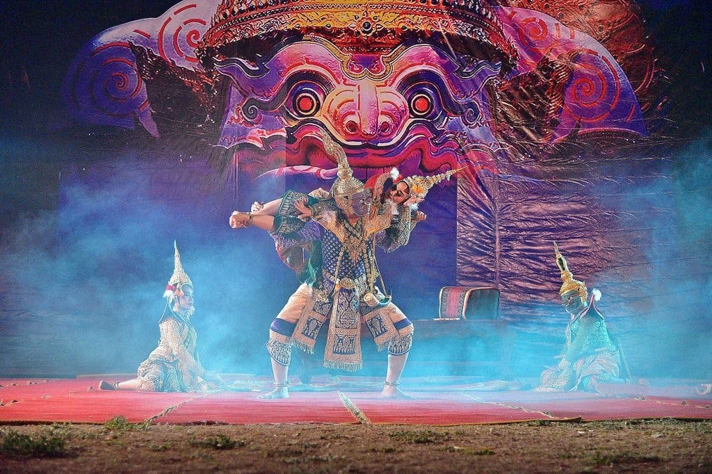 Khon Performance (Not in the Grand Palace)