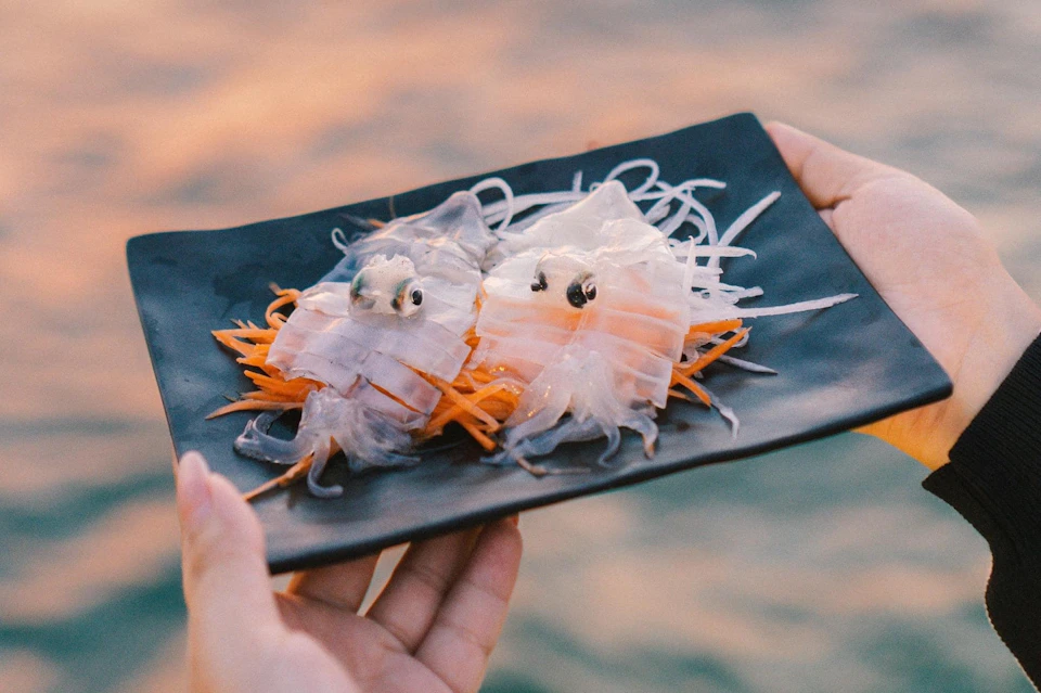 Squid Sashimi