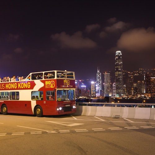 ビッグ・バス香港：ホップオン・ホップオフ・バス・ツアー(即日発券)