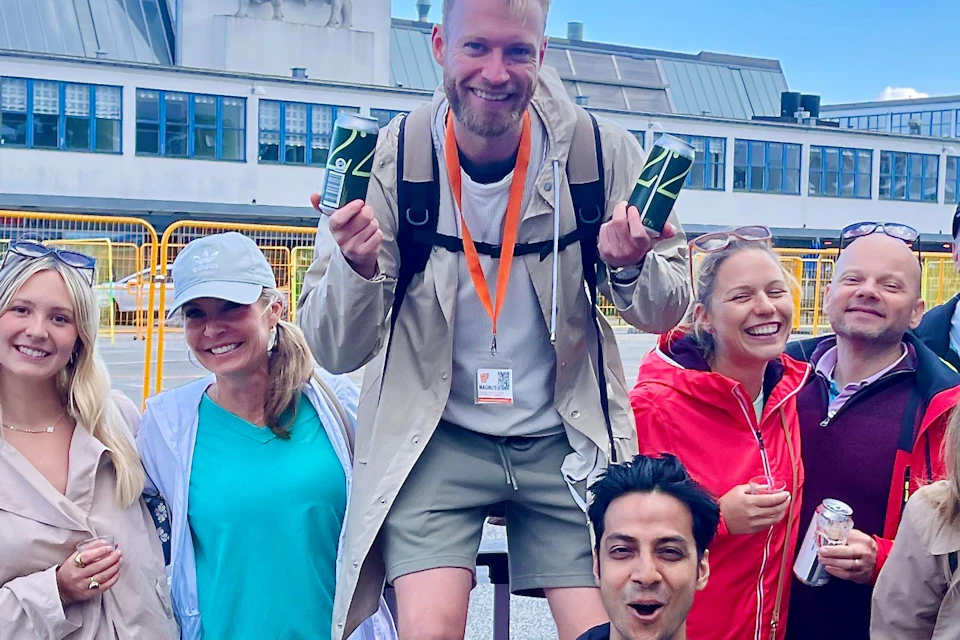 Beer Walk group photo