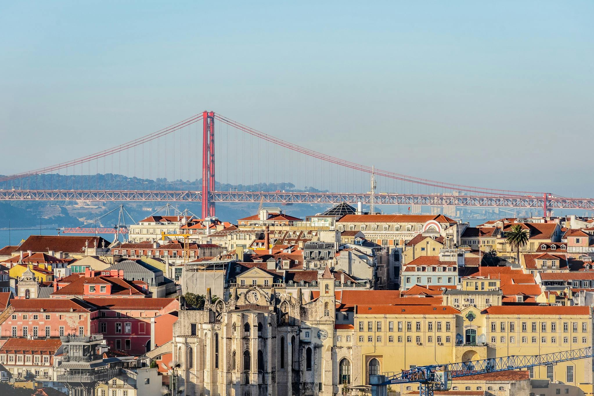 그라사 전망대에서 리스본 전망 감상하기