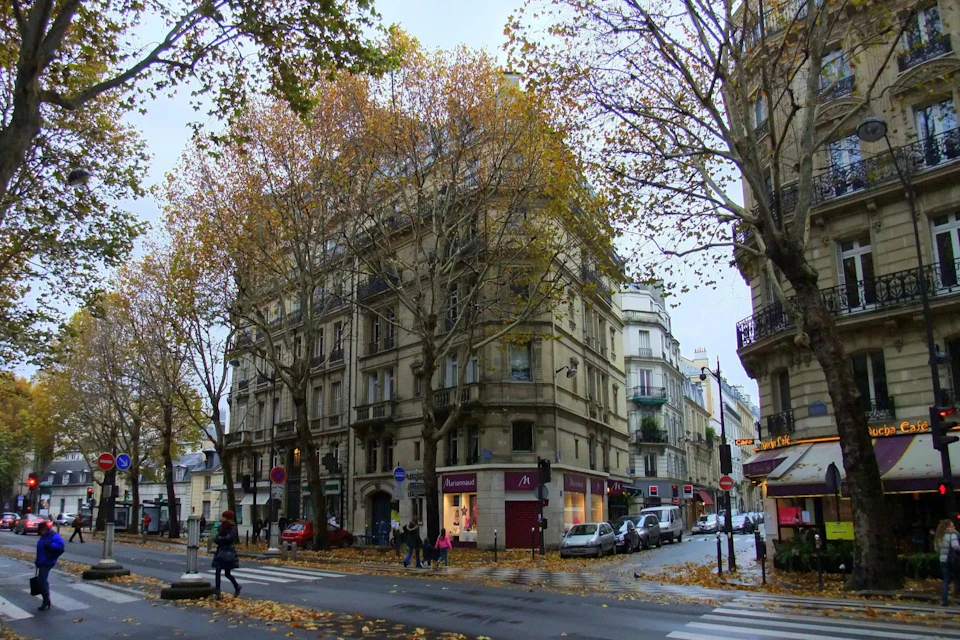 Street in Autumn