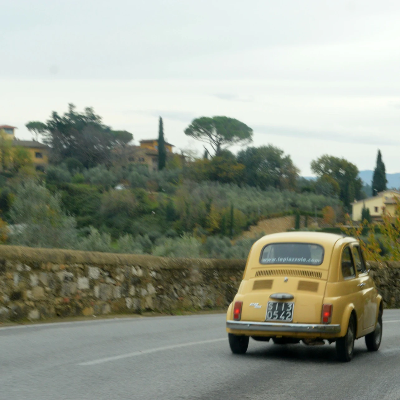 From Florence: Self-Drive Vintage Fiat 500 Tour
