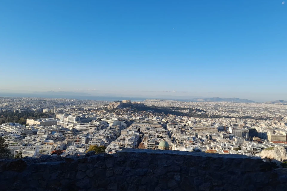 The view from Lycabetus Hill