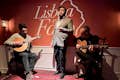 Živé vystoupení hudby Fado v Casa de Fado, Baixa Chiado, Lisabon