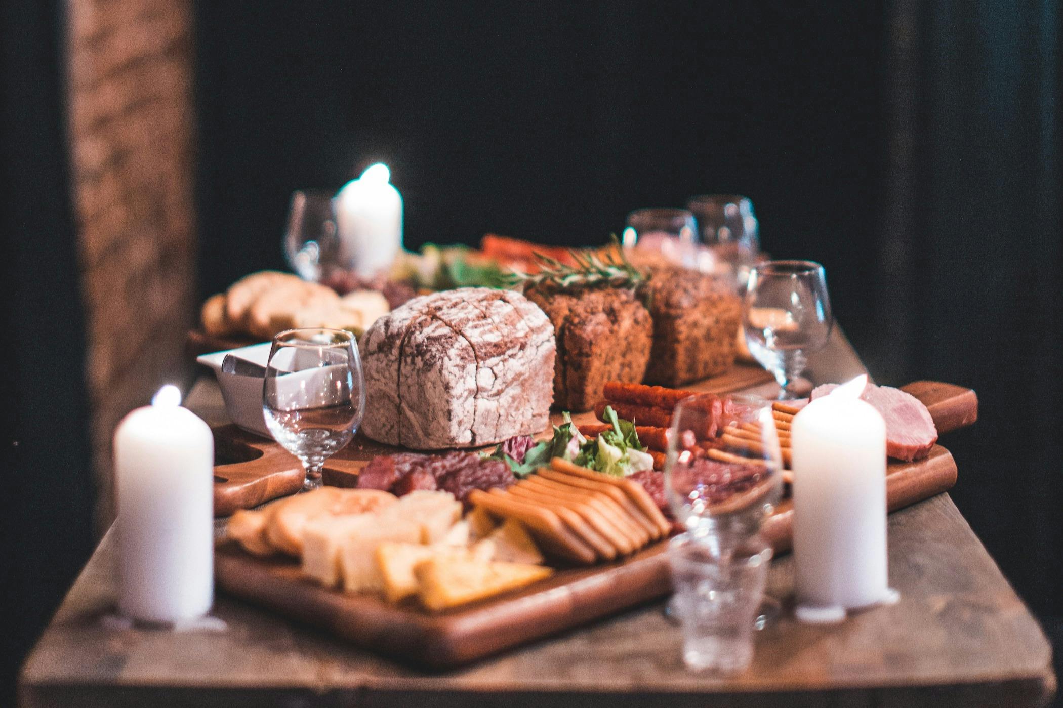 Polish tapas, local meats, cheeses and breads to soak the alcohol and whet the appetite.