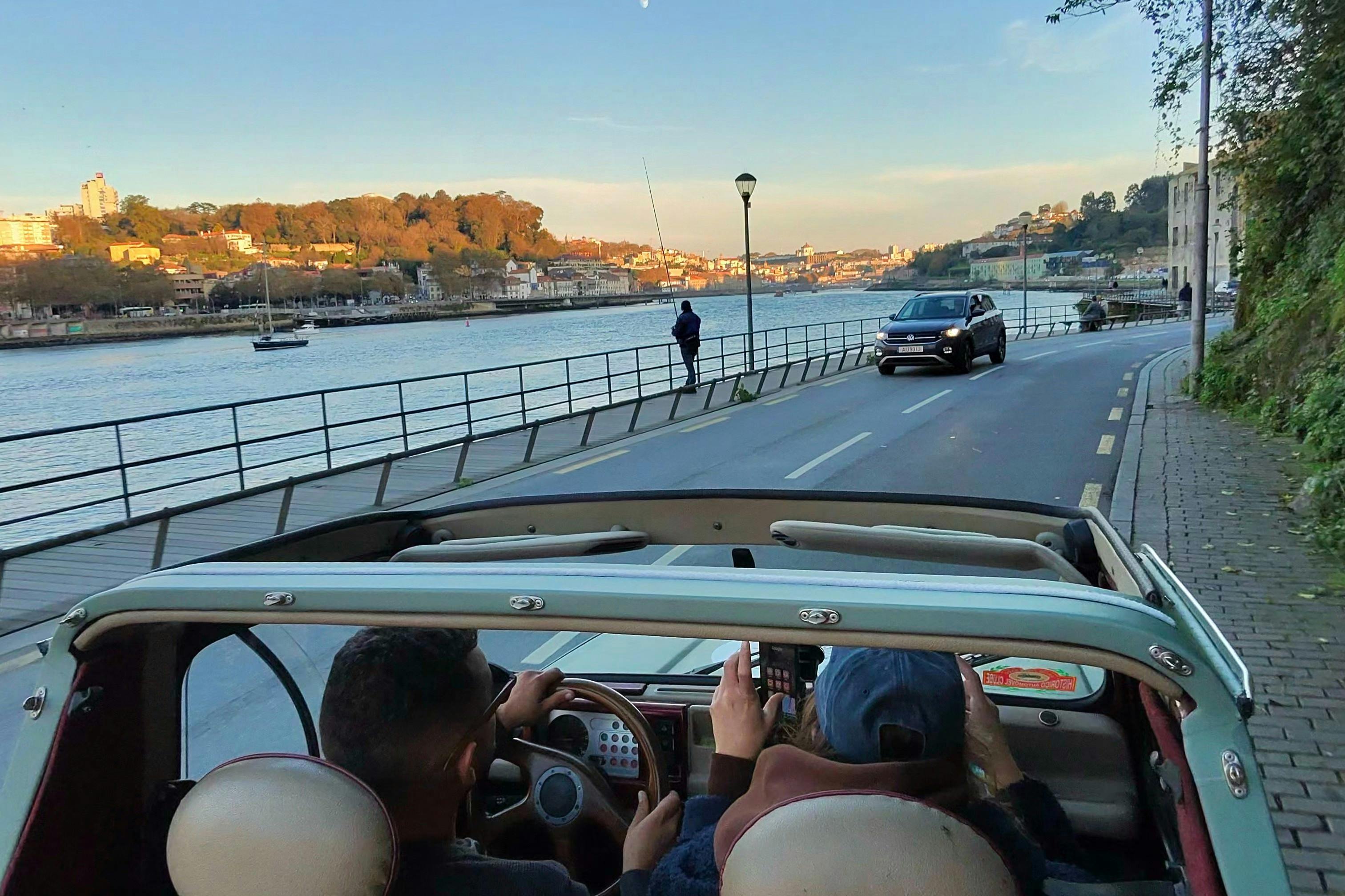 River bank on Gaia side with the view over Porto.