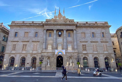 バルセロナ：歴史地区ガイド付きツアー (即日発券)