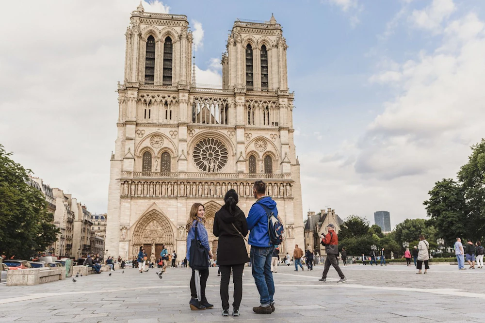 Notre Dame Cathedral Of Paris Ile De La Cite Small Group Guided Walking Tour  in Paris