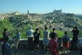 Ein Panoramablick auf Toledo