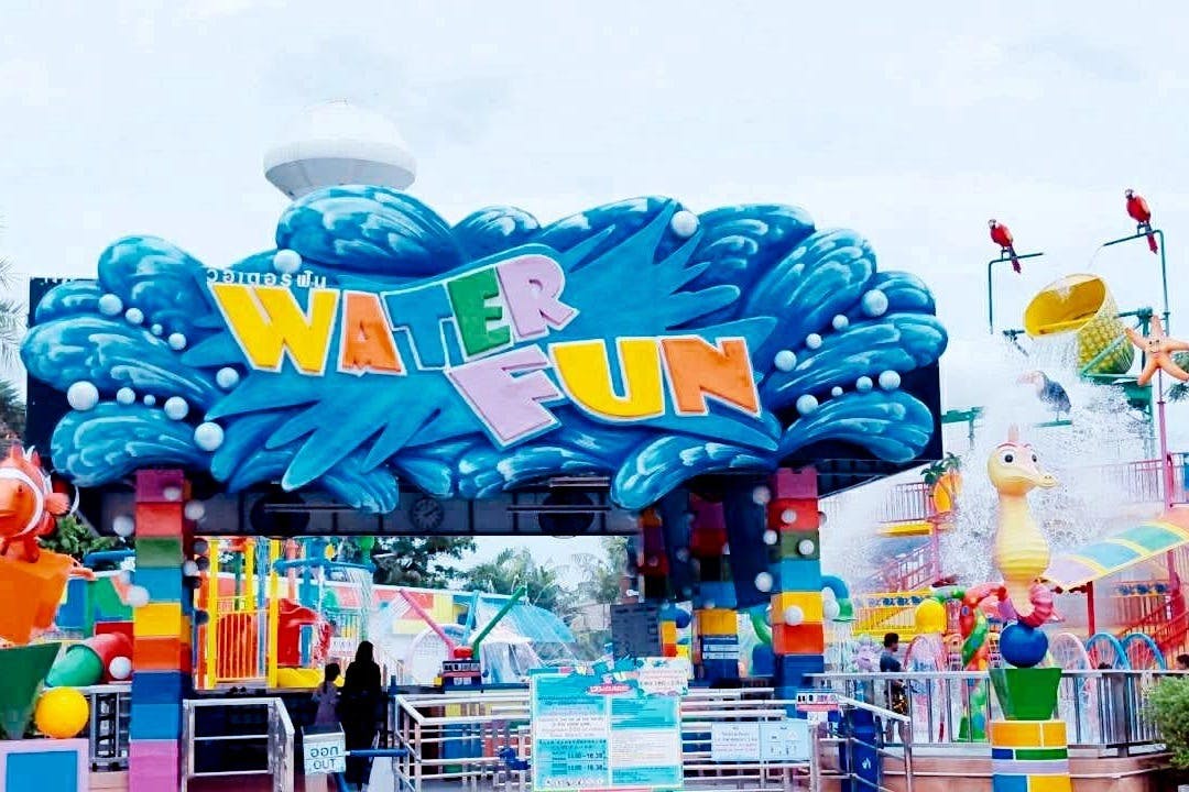Water Fun WaterPark för familjer och barn