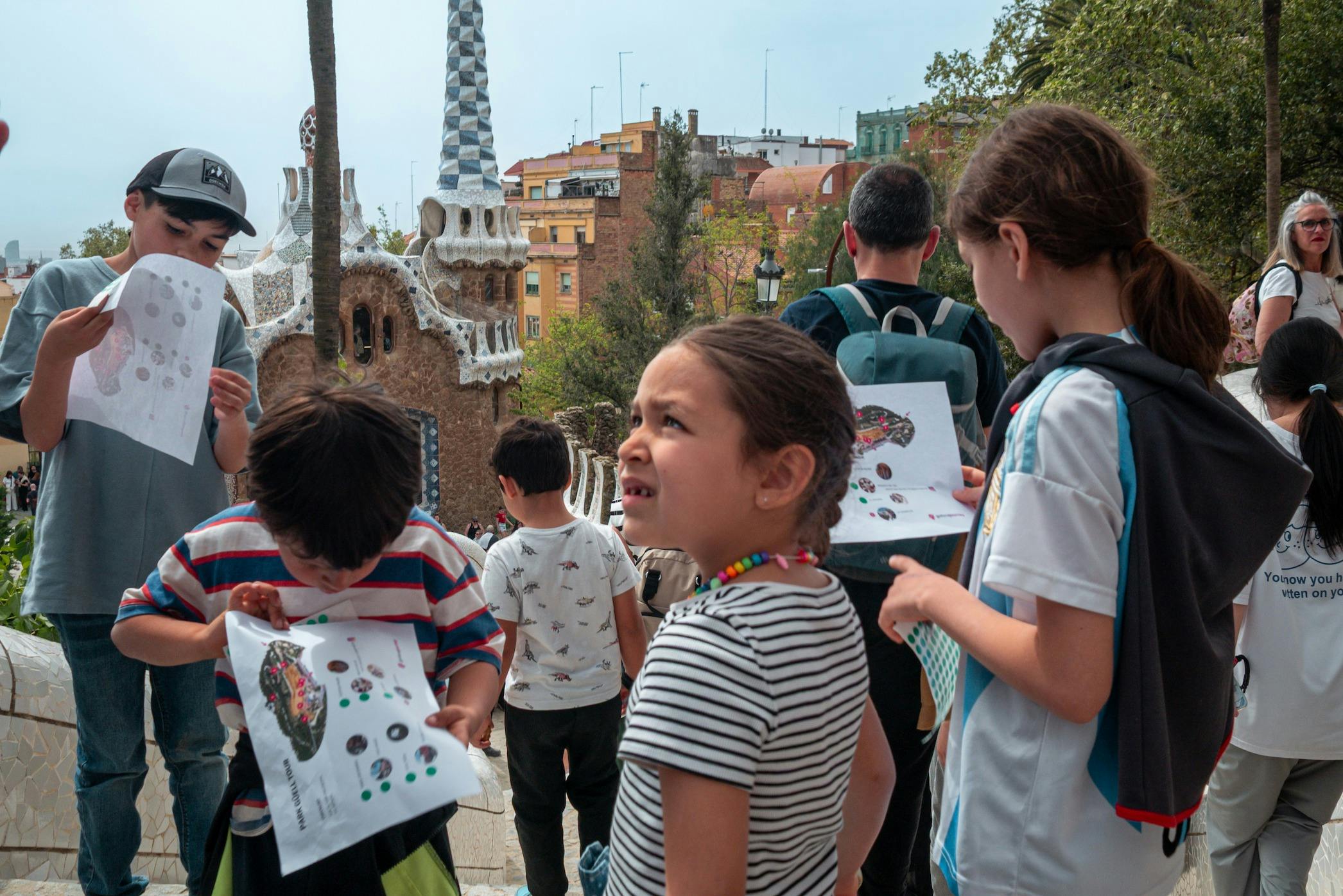 Park Güell: Small Group Guided Tour for Kids & Families 2