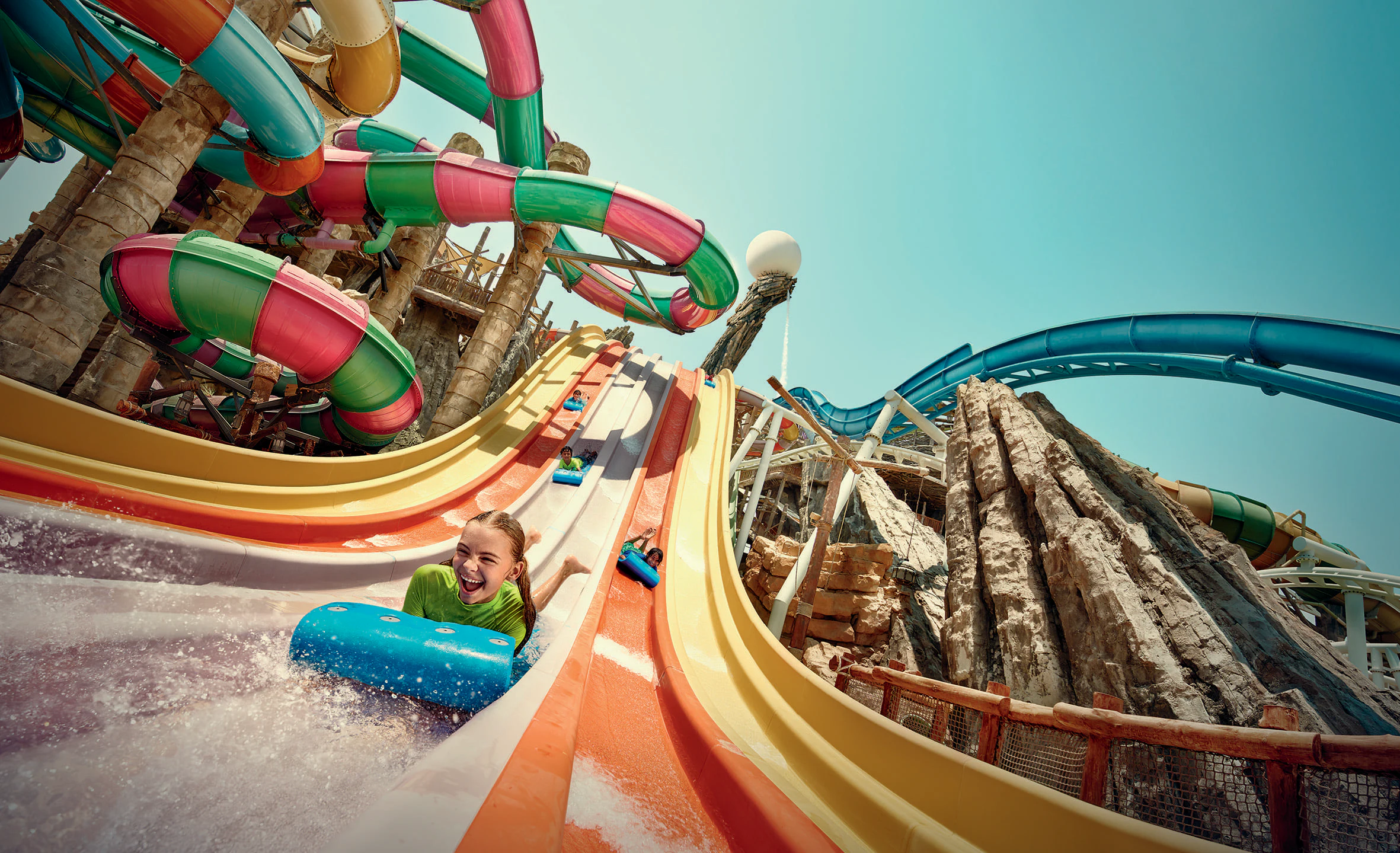 Yas Waterworld: Entry Ticket + Shuttle Service