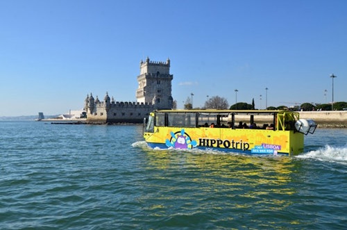 HIPPOtrip Lisbon: Amphibious Bus and Boat Tour