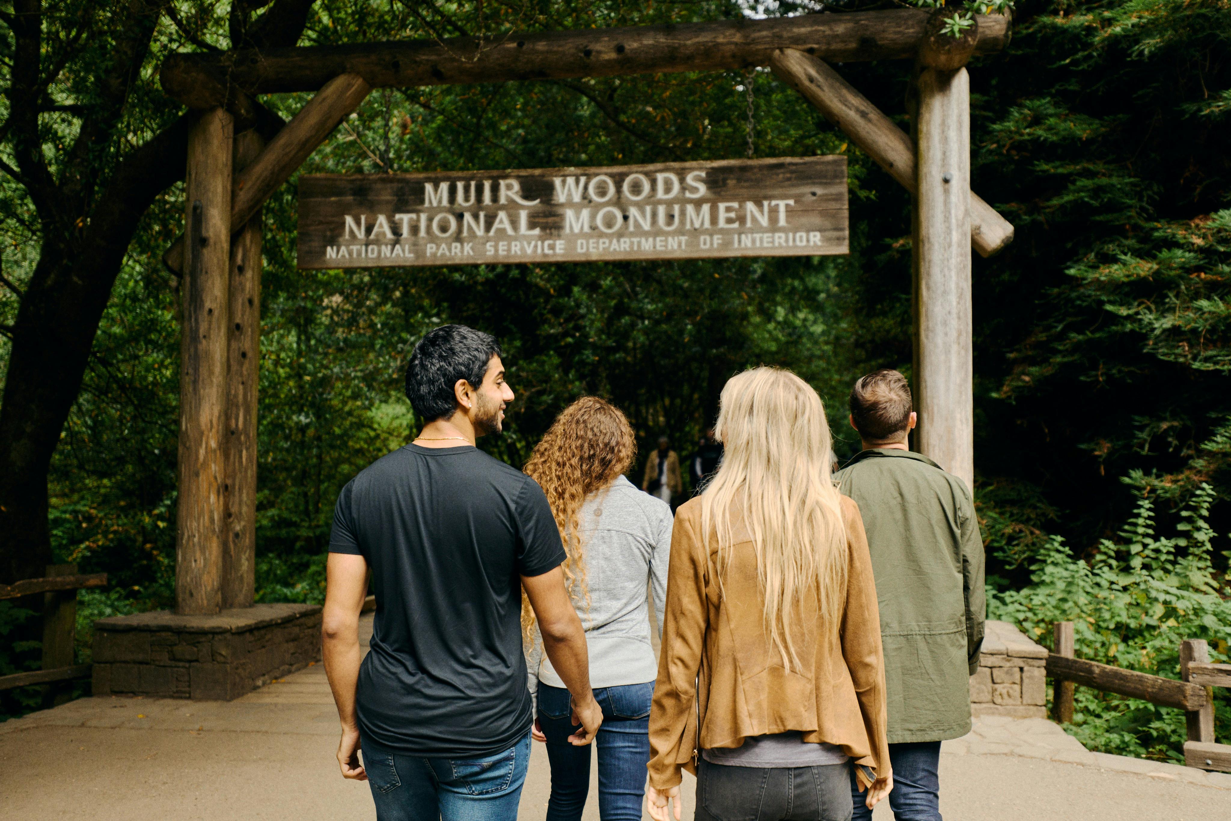 Entré till Muir Woods