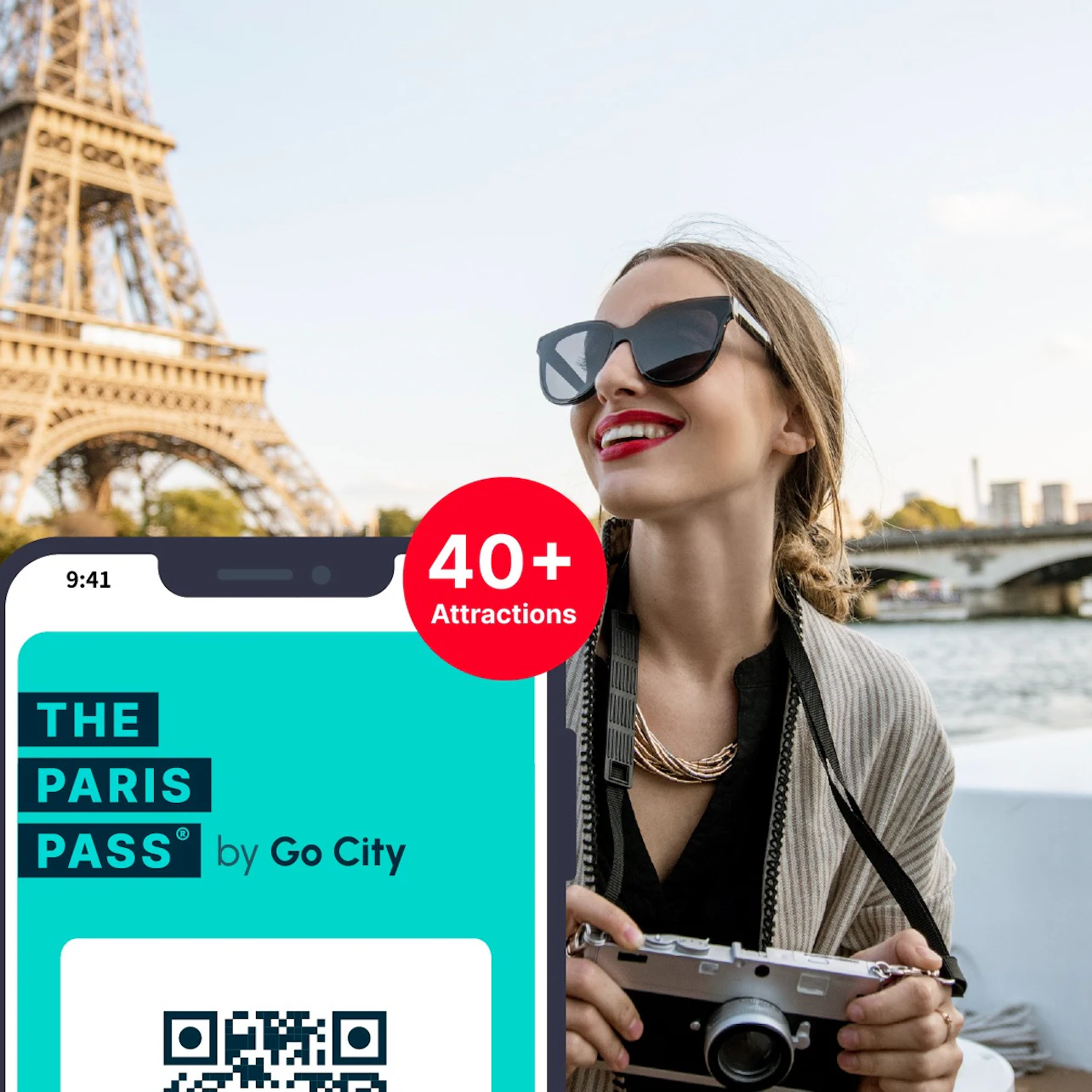Paris Pass: 1 to 6-Day Pass with 40+ Attractions