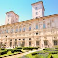 Rear facade of the Borghese Gallery