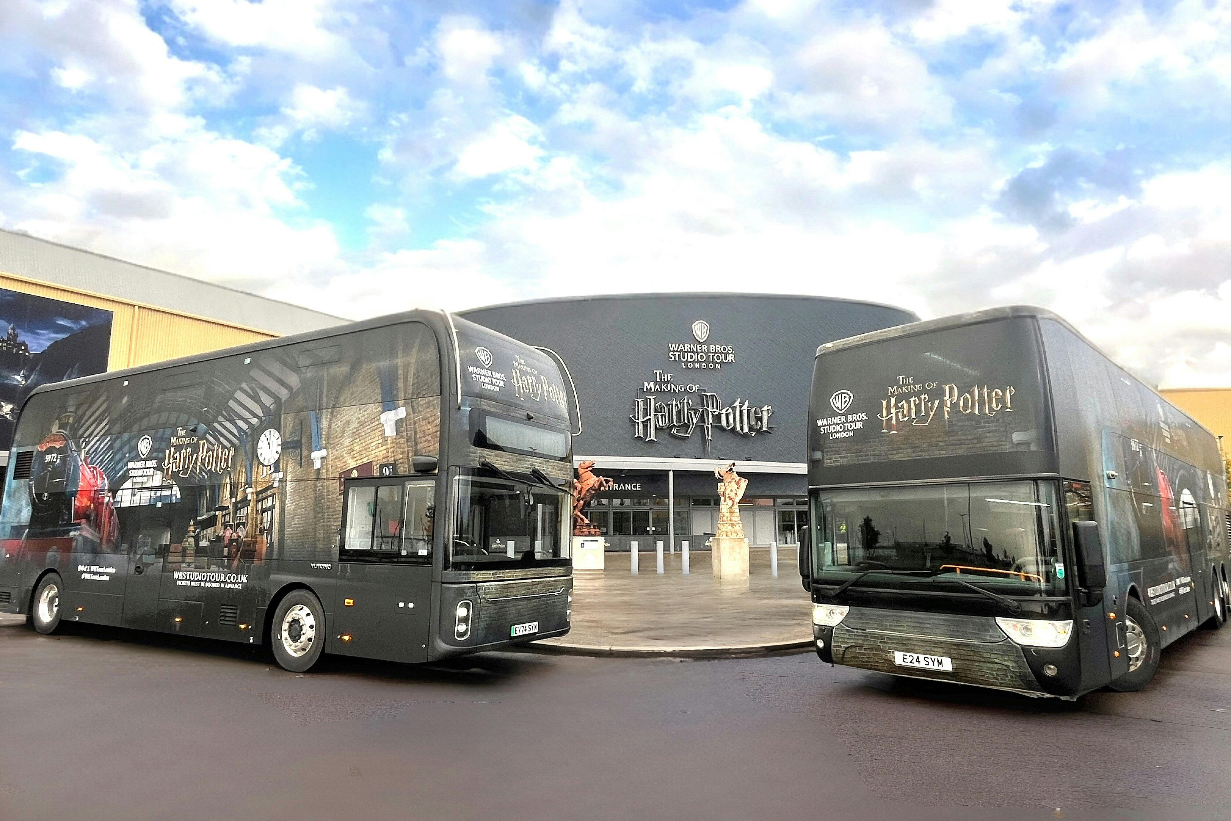 De Londres Victoria: Harry Potter Warner Bros. Studio Tour com autocarro de marca