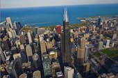 Skydeck Chicago alla Willis Tower