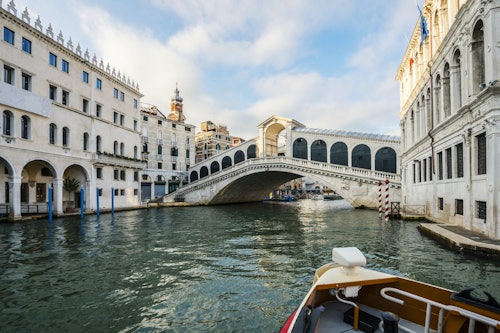 Traditional Gondola Serenade on Grand Canal