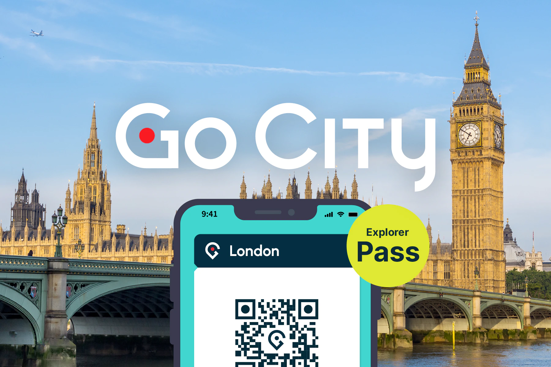 Smart Phone with London Pass and Big Ben in background
