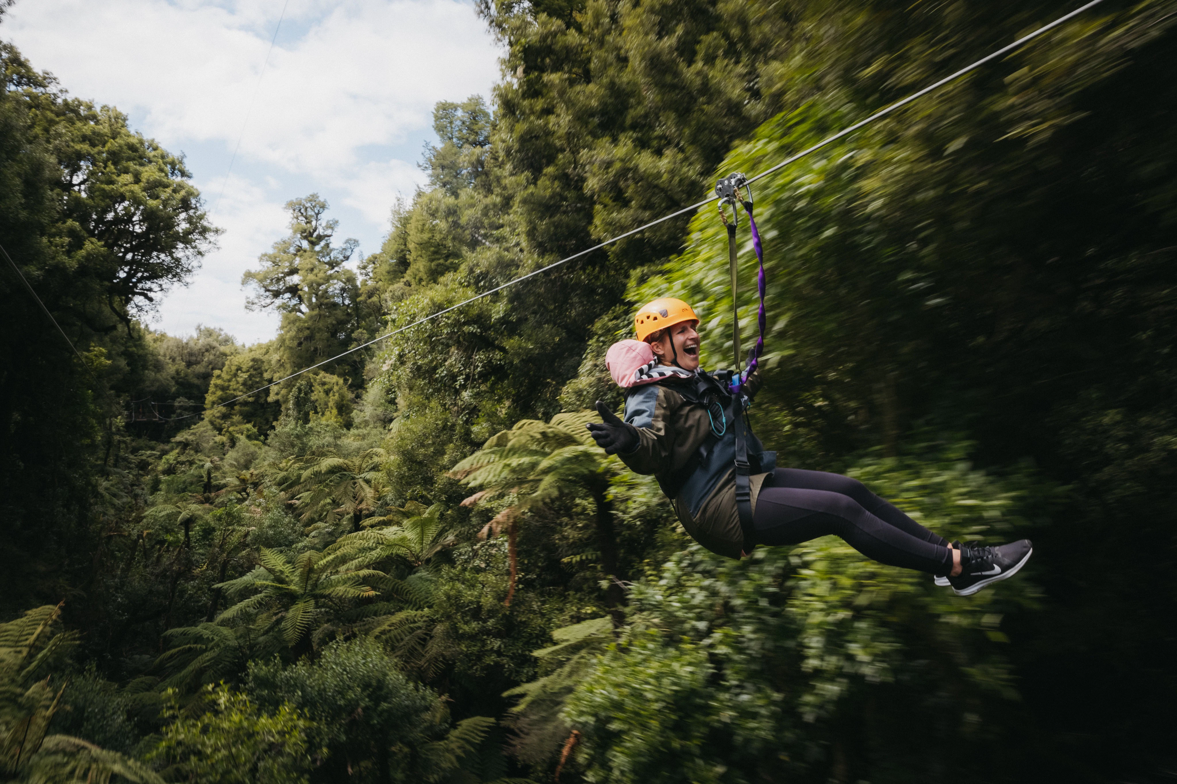 Rotorua: Guided Zipline Adventure
