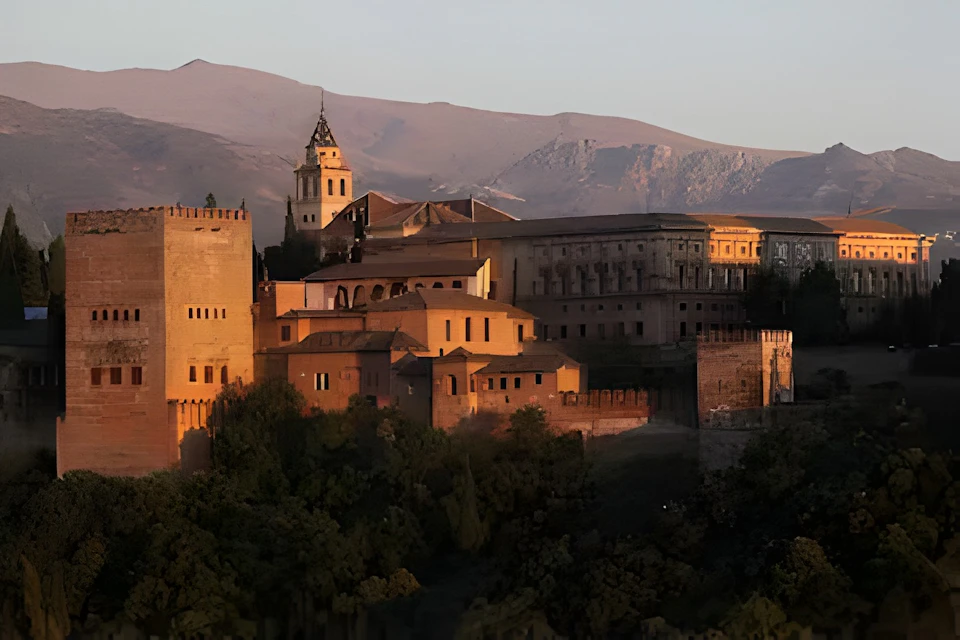 The Alhambra from the outside