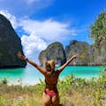 Maya Bay, famous from the movie "The Beach" with Leonardo DiCaprio