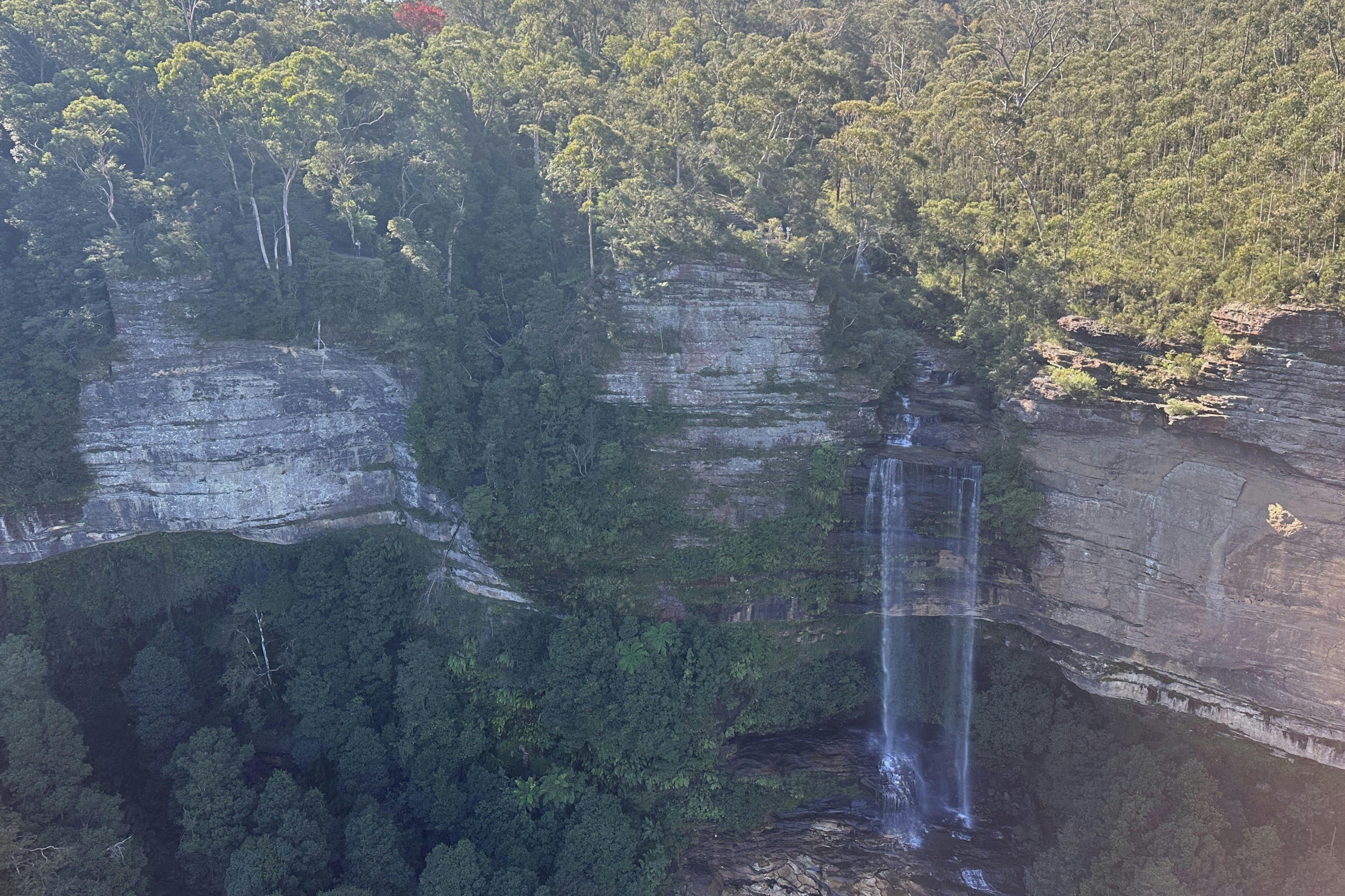 Die erstaunlichen Katoomba Cascades Wasserfälle