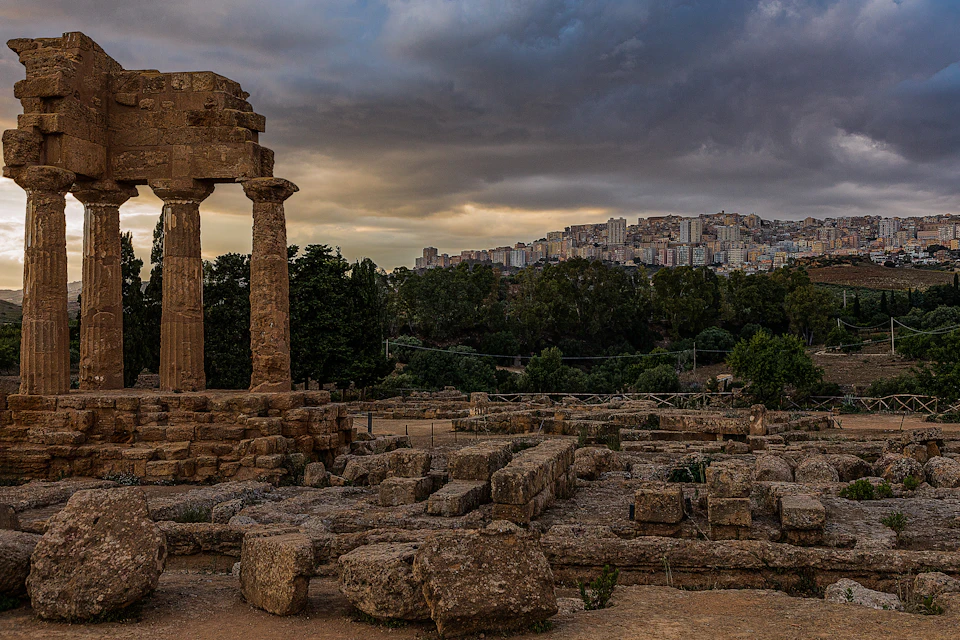 Sunset in Sicily