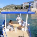 Romantic solar boat tour

