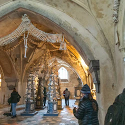 Kutná Hora: Guided Tour from Prague + St. Barbara's & Bone Church Entry 2