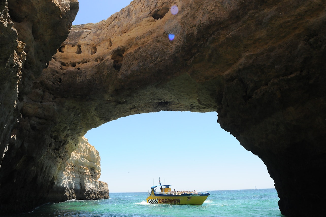 Caves and Dolphin Watching Cruise from Albufeira - Dreamer (Jet Boat) - Accommodations in Albufeira