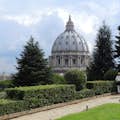 View of the Dome from the Vatican Gardens
