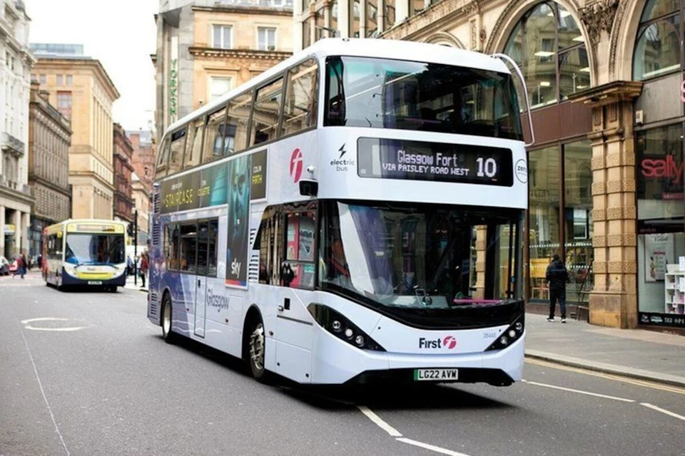 First Bus Glasgow bus