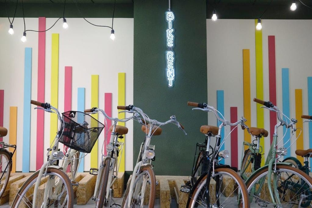 Cykeludlejningsbutik