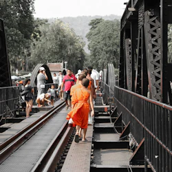 From Bangkok: Erawan National Park Tour - Erawan Waterfall & River Kwai Bridge 3