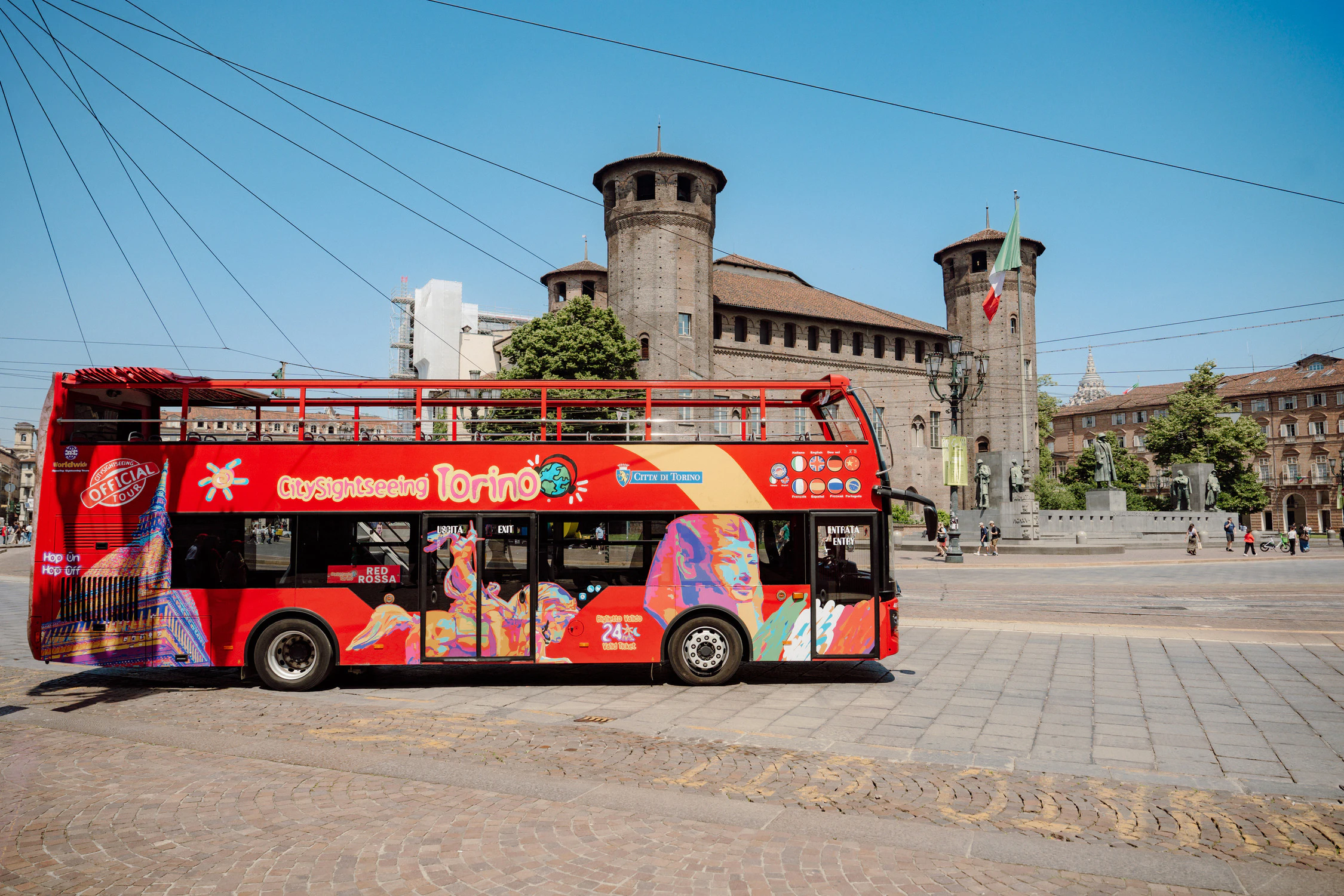 Turin: Hop-on Hop-off Bus Tour