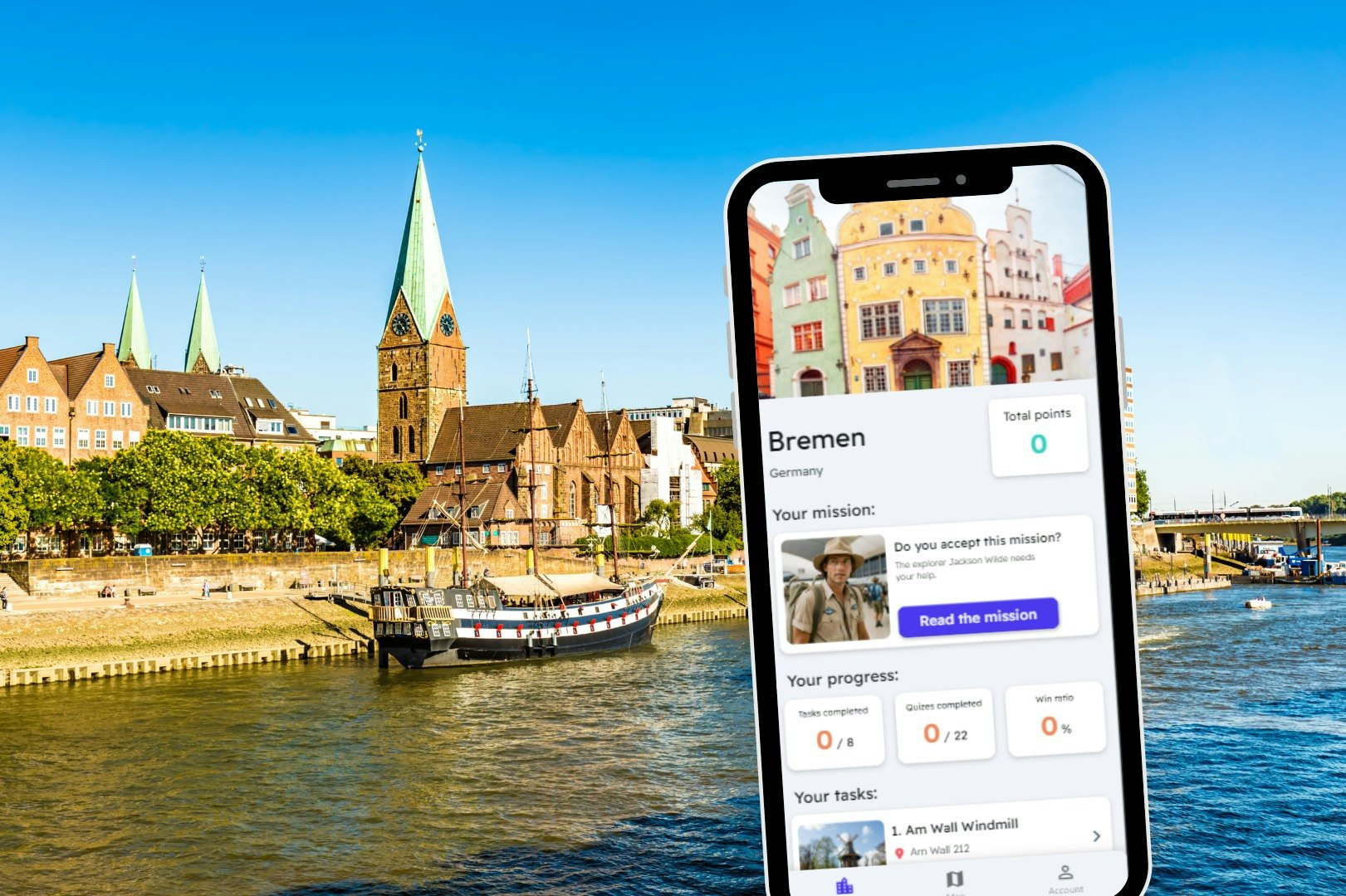 Bremen: City Exploration Game