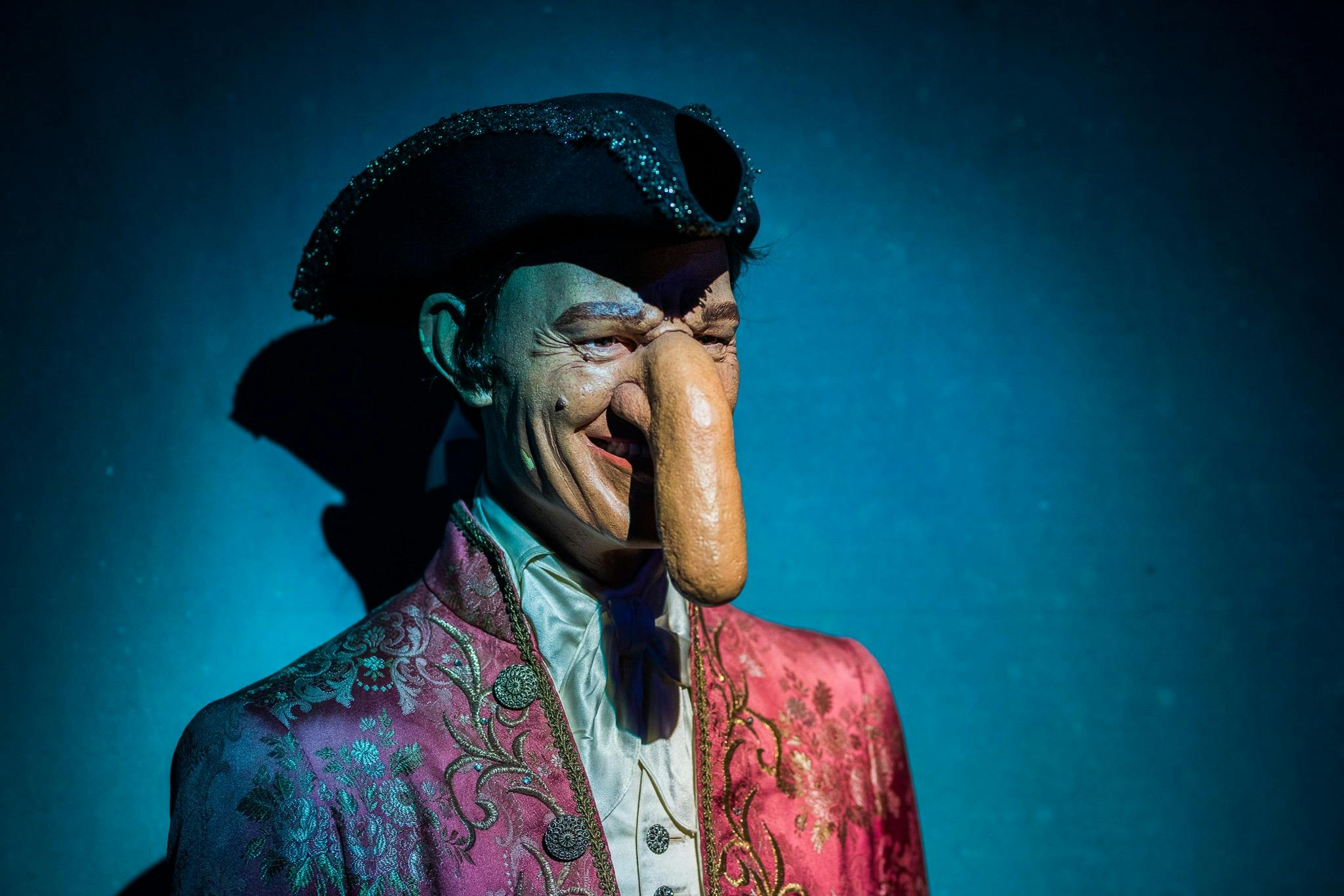 Guy with a big nose like Squidward. 
What is this guy's name? No one KNOWS.