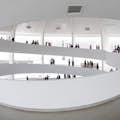 The Guggenheim's architecture from the inside