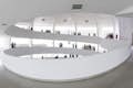 Arquitetura do Guggenheim vista por dentro