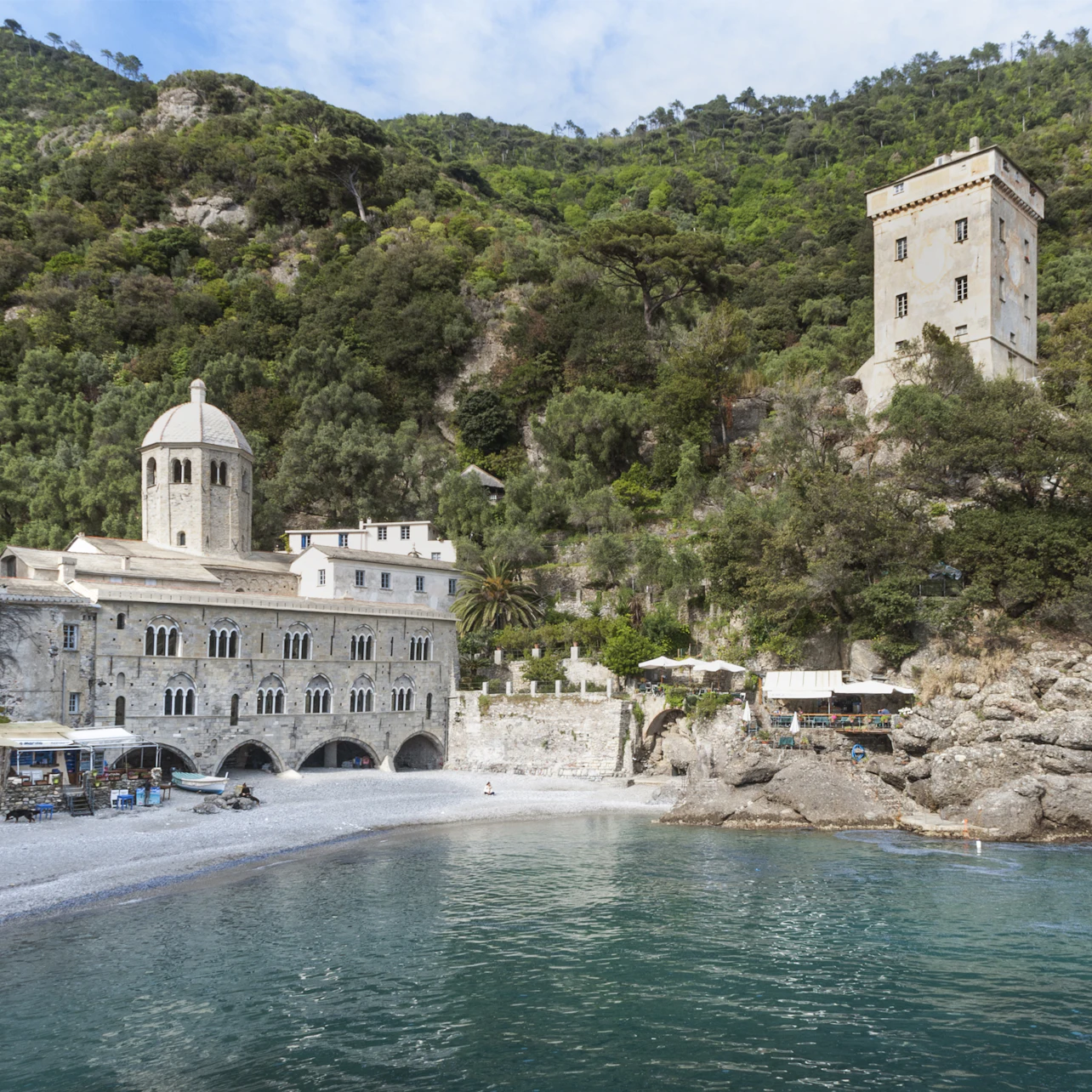 Abadía de San Fruttuoso: Entrada