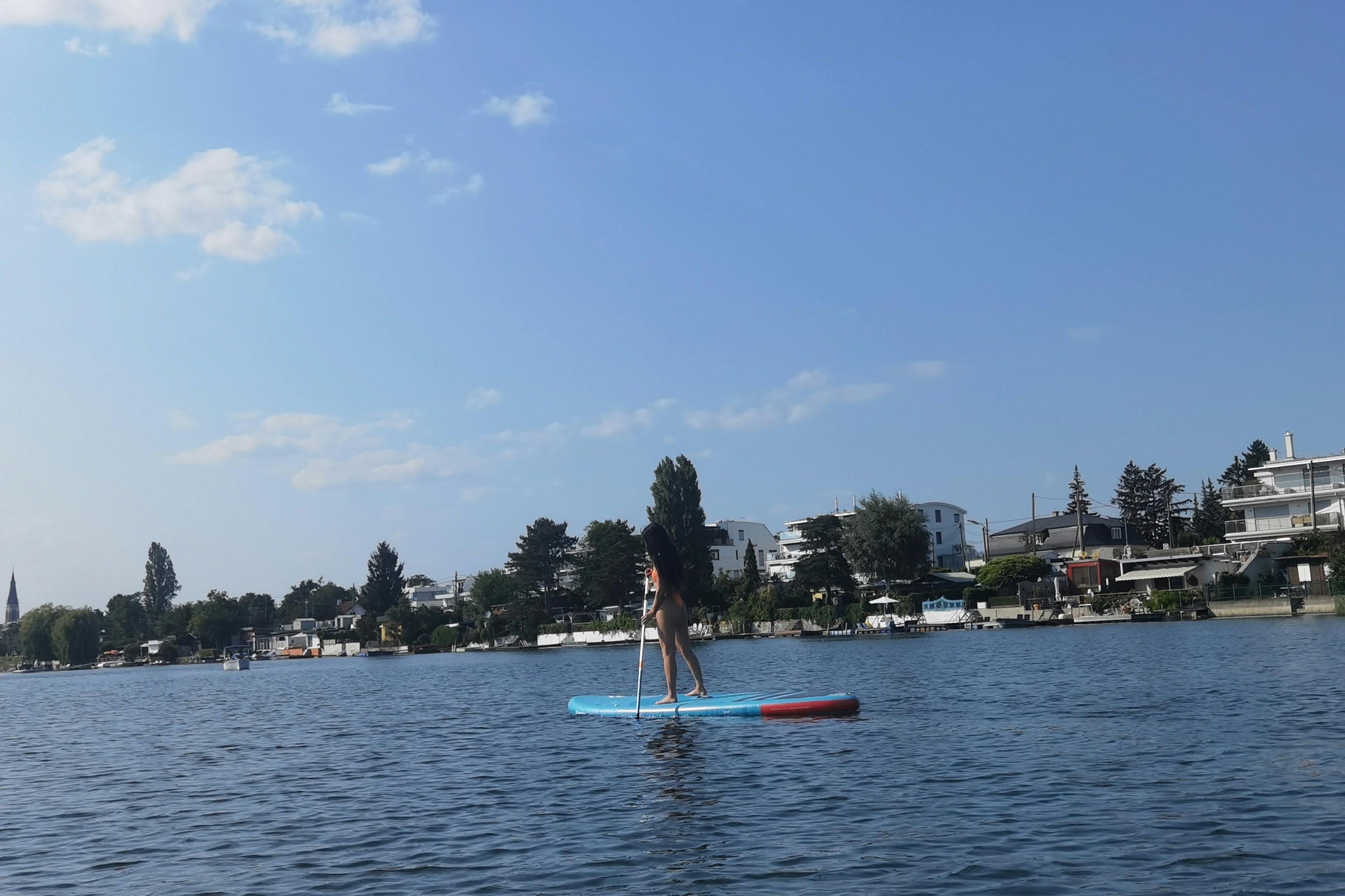 Stand Up Paddle Tour on the Old Danube