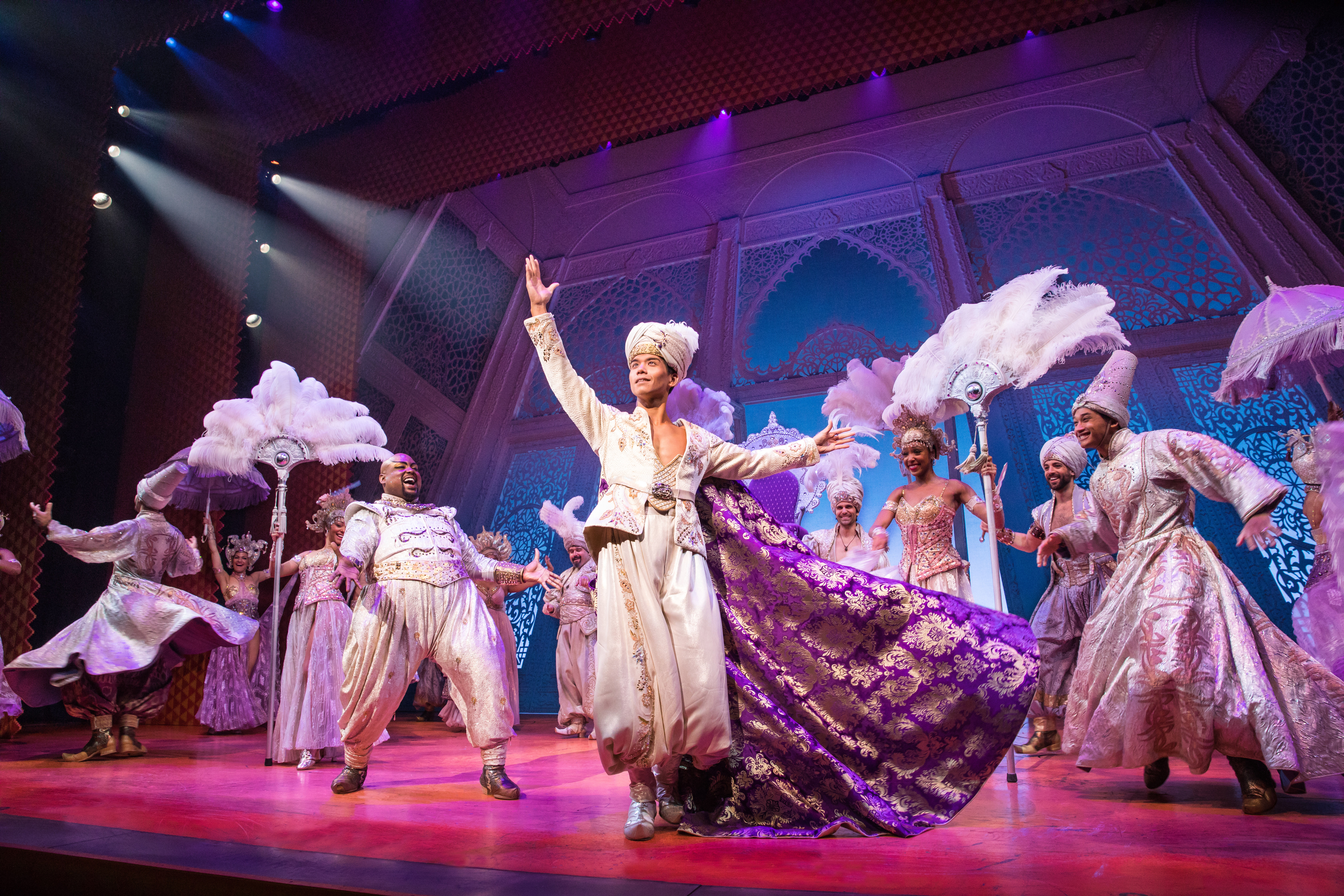 Aladdin Broadway Theater Seating Chart