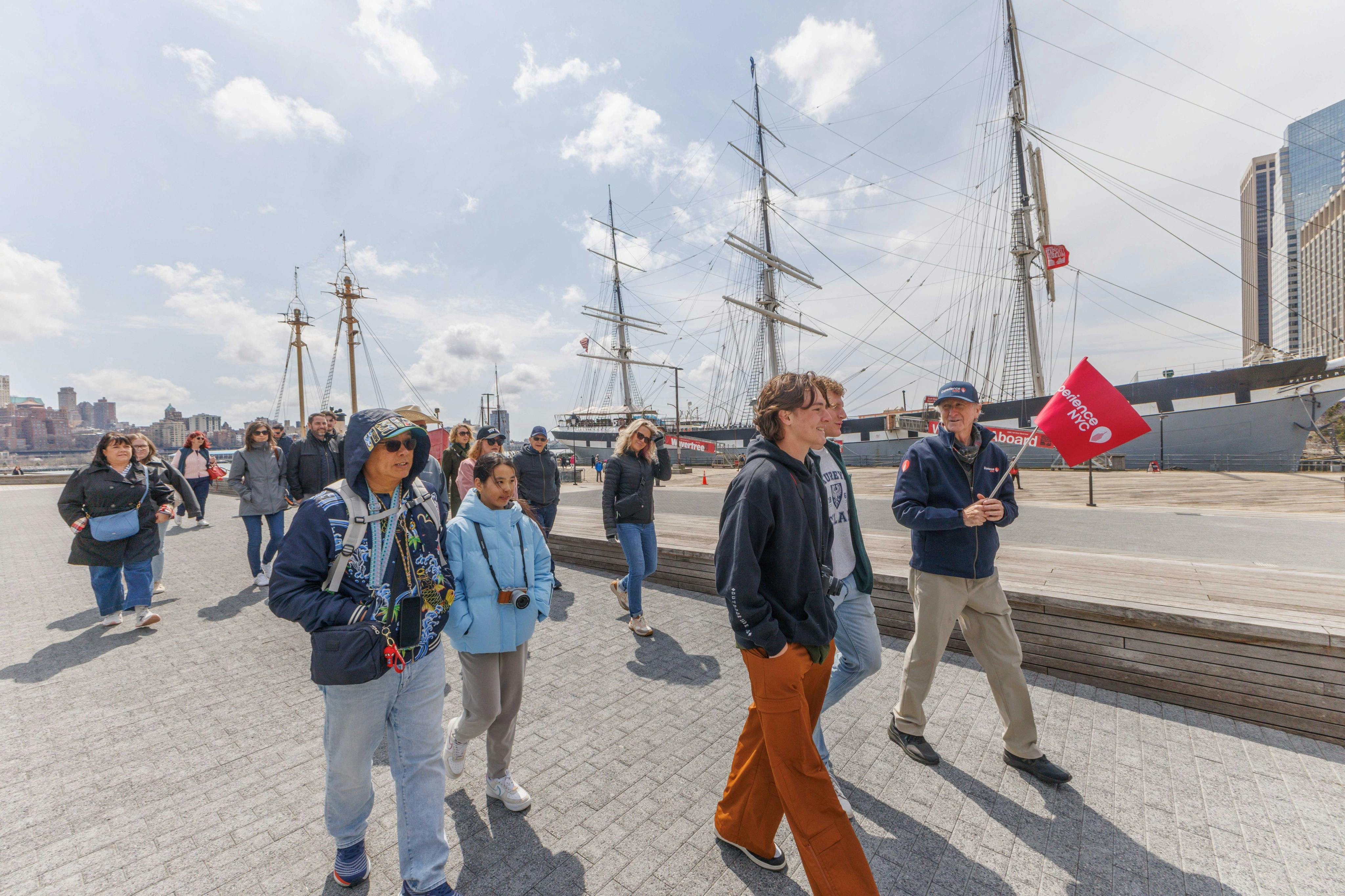 Pier 17 for Waterfront and Brooklyn Bridge pictures