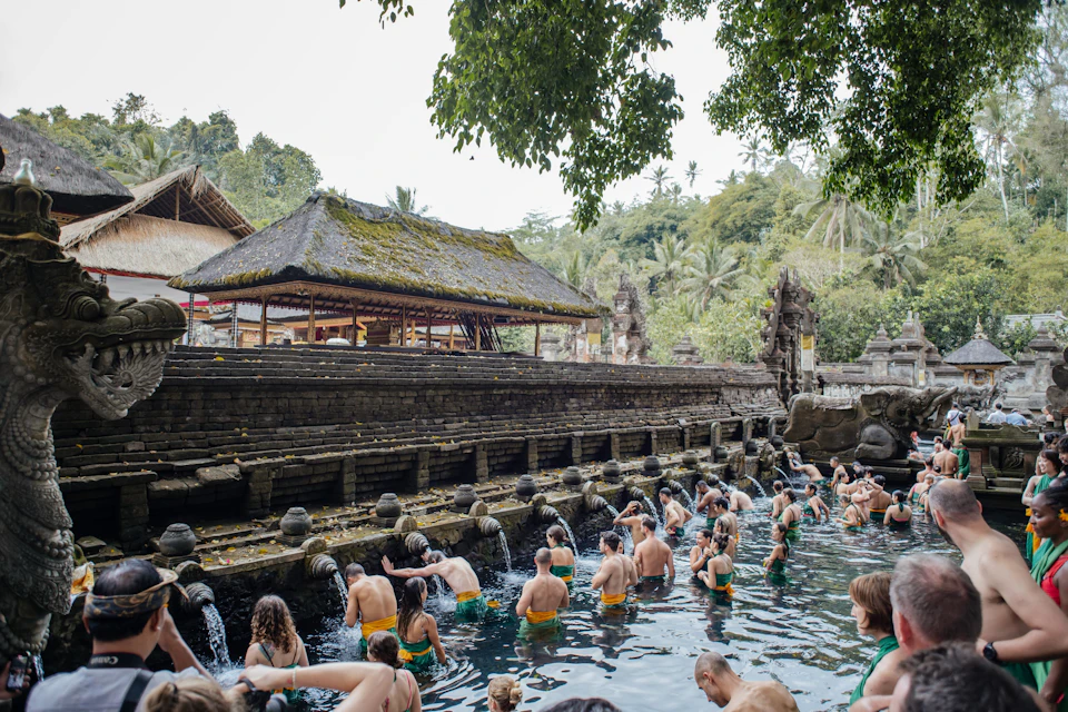 Pura Tirta Empul temple: As one of the holiest places in Bali, this water temple is popular with tourists and locals alike.