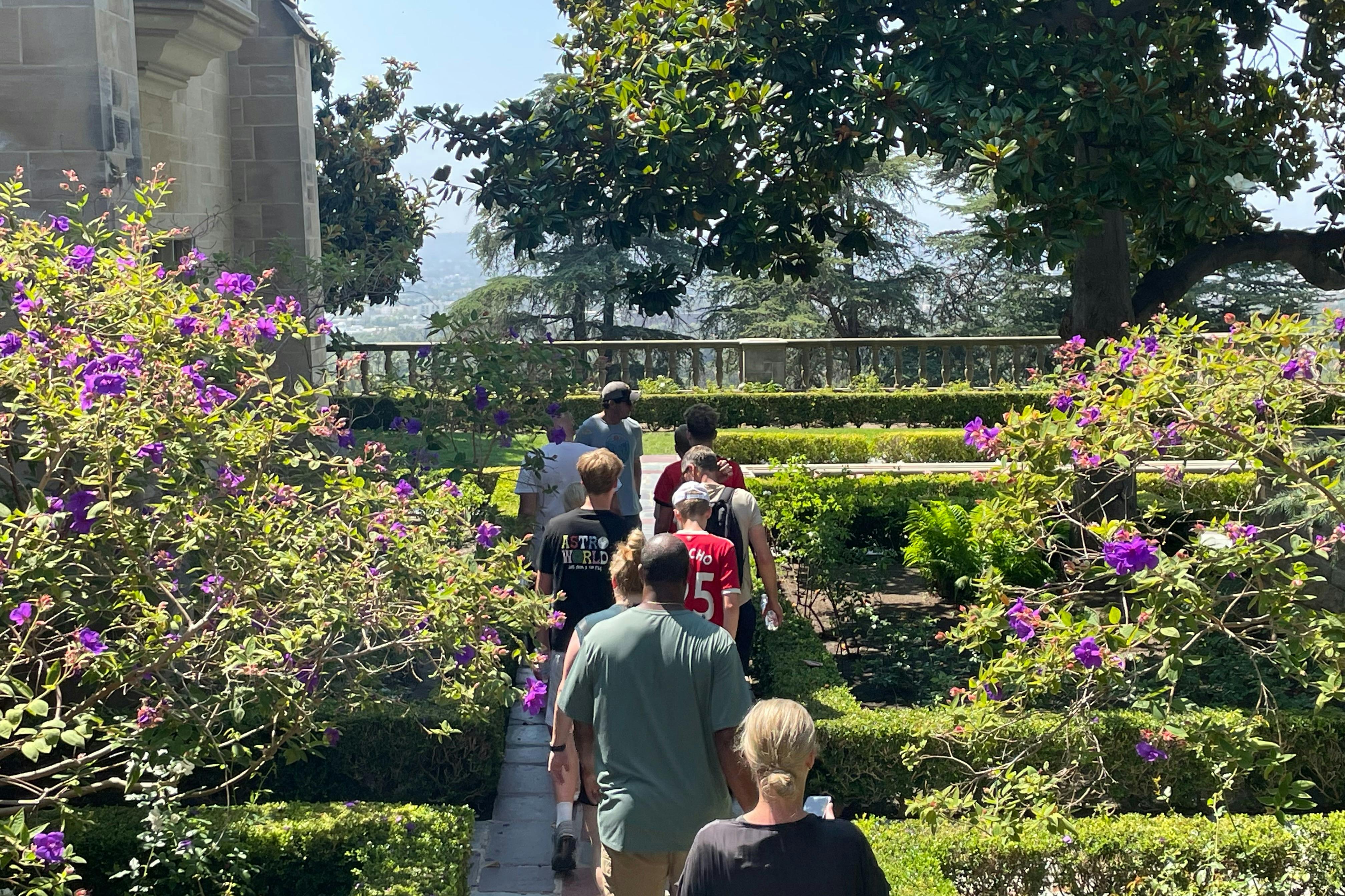 Walk through the infamous Greystone Mansion